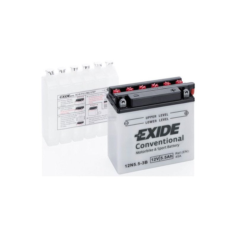 Akumuliatorius 5,5Ah 60A 12V P+