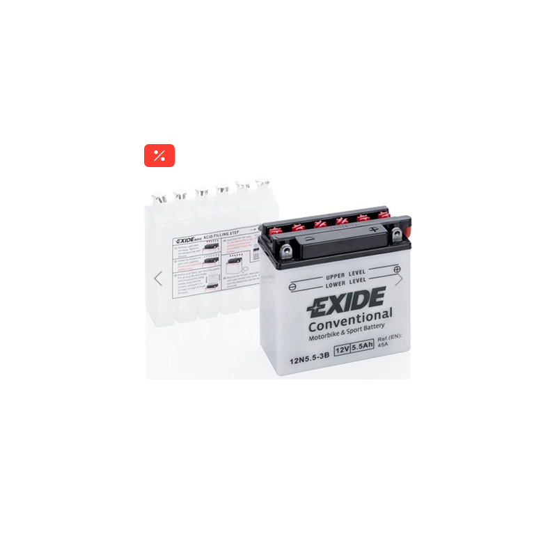 Akumuliatorius 5,5Ah 60A 12V P+